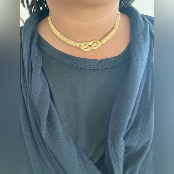 Knot of Hercules 24k plated necklace - Picture 7 of 11